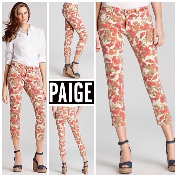 Paige Skyline Ankle Peg Floral - Picture 2 of 4